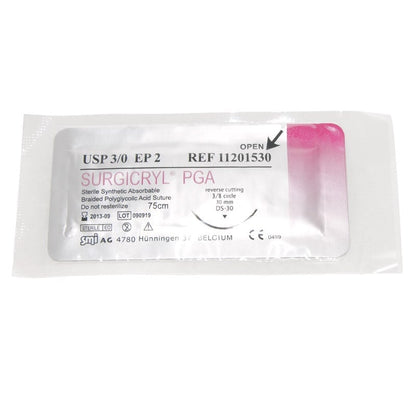 Surgicryl PGA USP3-0 EP2 75cm DS19