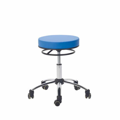 Swivel Stool with Release Ring blue