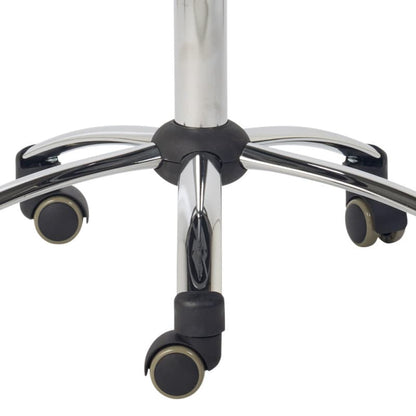 Saddle Stool with Backrest blue
