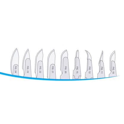 Disposable Scalpel Blades for No. 4 Scalpel Handle Figur 23