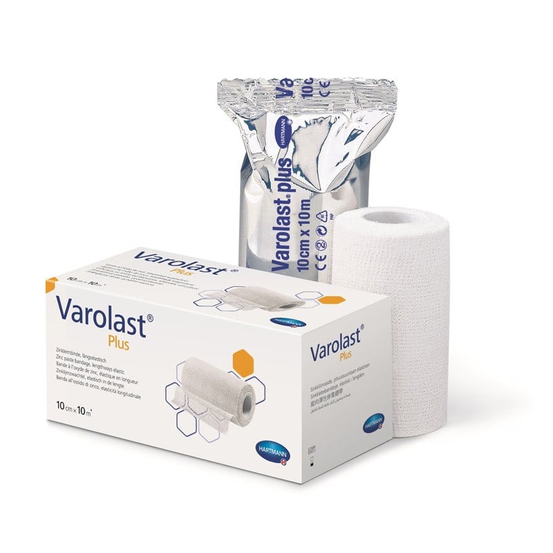 Varolast Plus Zinc Paste Bandage 10 m x 10 cm
