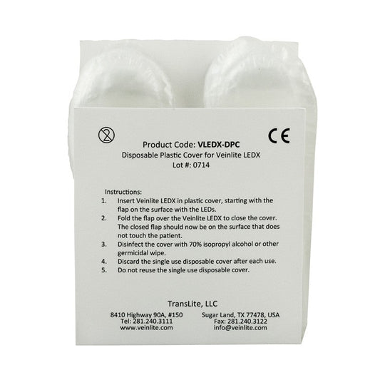 Disposable Protective Sheaths for Veinlite LEDX