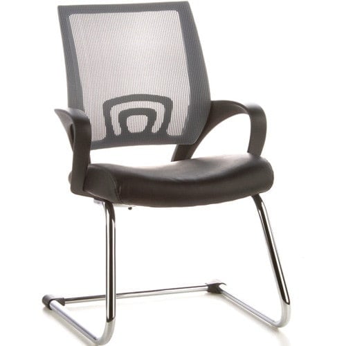 Contemporary Waiting Room Chair grey